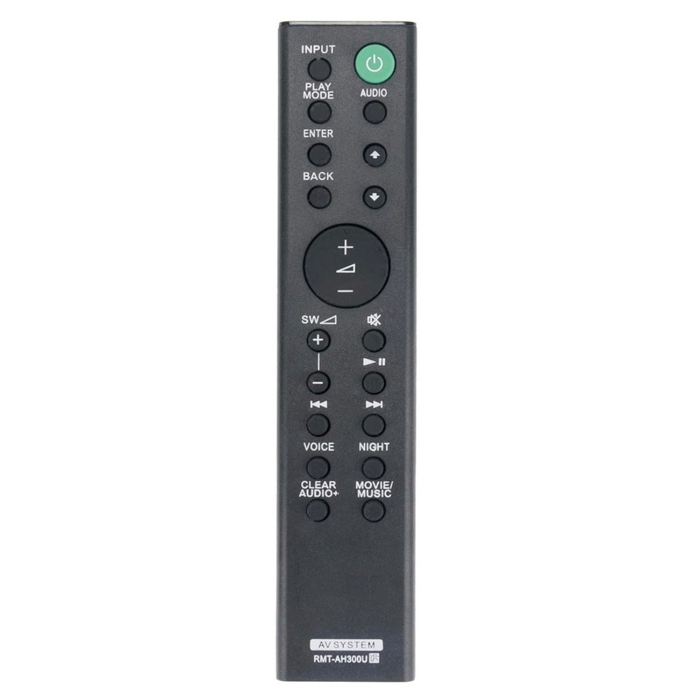 Sony RMT-AH300U Soundbar Remote Replacement HT-CT290 HT-CT291 SA-CT290
